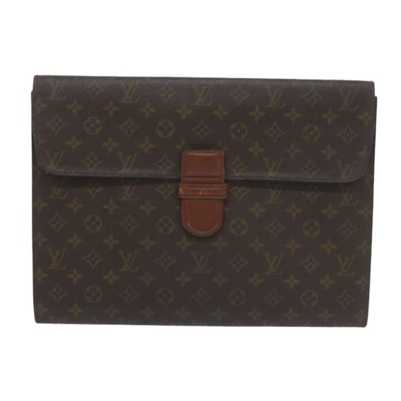LOUIS VUITTON Monogram Posh Ministor Briefcase M53445 LV Auth am5327